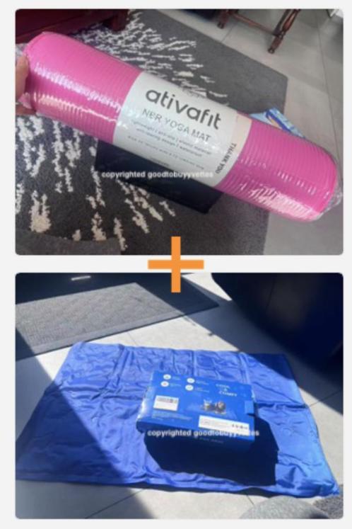 Summer bundle 10% off! NEW (yoga+pet self-cooling) mat, Sport en Fitness, Overige Sport en Fitness, Nieuw, Ophalen of Verzenden