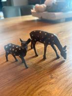 Twee Bambi Reekalfjes - Decoratie, Verzamelen, Beelden en Beeldjes, Ophalen of Verzenden, Zo goed als nieuw, Dier