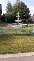 Klassieke Engelse fontein met rand, Nieuw, Beton, Ophalen of Verzenden, Fontein