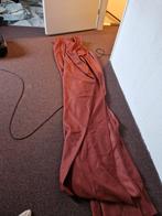 Mooie bruine gordijnen, Huis en Inrichting, Ophalen, Gebruikt, 100 tot 150 cm, Bruin