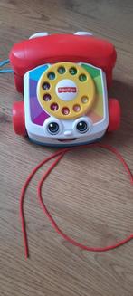 Fisher Price telefoon, Kinderen en Baby's, Speelgoed | Babyspeelgoed, Overige typen, Gebruikt, Ophalen of Verzenden, Met geluid