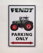 Fendt parking only tractor reclamebord van metaal wandbord, Reclamebord, Info@deconoord.nl, Deco Noord, Nieuw