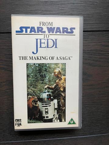 From Star Wars to Jedi VHS making of beschikbaar voor biedingen