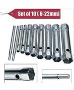 6-22 Mm 10 stuks Buisvormige Box Wrench Set Buis €24,95, Ophalen of Verzenden, Nieuw