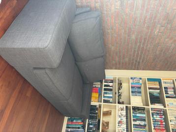 Grijze 2-zits Bank (Ikea KIVIK) - afbeelding 2