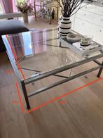 Prachtige glazen woonkamertafel (salontafel) / Coffee-table, Huis en Inrichting, Tafels | Salontafels, Minder dan 50 cm, 100 tot 150 cm