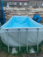 Zwembad tekoop, Tuin en Terras, Ophalen, Zo goed als nieuw, 200 tot 400 cm, Rechthoekig