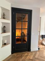 Skantrae stompe haldeur met glas 93*231,5, Doe-het-zelf en Verbouw, Deuren en Horren, Ophalen, 215 cm of meer, Binnendeur, Glas