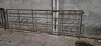 2x hek 350x100cm, Tuin en Terras, Tuinhekken en Hekwerk, Ophalen of Verzenden, Gebruikt, IJzer, Sierhekwerk