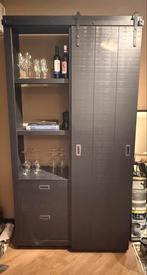 Zwarte kast van Eijerkamp, 100 tot 150 cm, Ophalen of Verzenden, Zo goed als nieuw, Met lade(s)