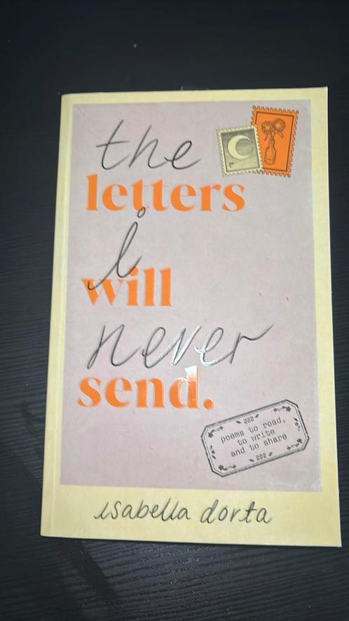 The Letters I Will Never Send Isabella Dorta, Boeken, Gedichten en Poëzie, Nieuw, Ophalen of Verzenden