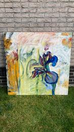 Schilderij bloem, Antiek en Kunst, Ophalen