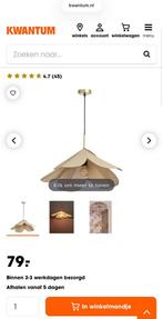 Lamp, Ophalen, Zo goed als nieuw, 50 tot 75 cm