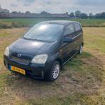Daihatsu Cuore Tokyo 1.0 3D 2004 Zwart, Stof, 600 kg, Zwart, Origineel Nederlands