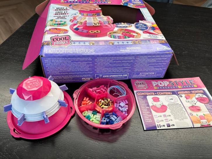 Cool Maker Popstyle Armbanden Maker, Kinderen en Baby's, Speelgoed | Educatief en Creatief, Gebruikt, Knutselen, Ophalen