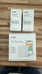 Tado V3 + starterkit met 4 radiator knoppen, Doe-het-zelf en Verbouw, Thermostaten, Ophalen of Verzenden, Nieuw