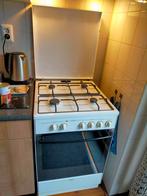 Gasfornuis met oven 4pits pelgrim, Witgoed en Apparatuur, Gebruikt, Gas, Vrijstaand, 85 tot 90 cm