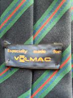 Volmac stropdas, Kleding | Heren, Ophalen of Verzenden, Gedragen, Blauw, Met patroon