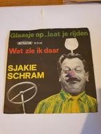 1699 sjakie schram - glaasje op laat je rijden - wat zie ik, Cd's en Dvd's, Vinyl Singles, Nederlandstalig, Gebruikt, Verzenden