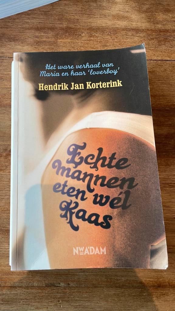 Hendrik Jan Korterink - Echte mannen eten wél kaas, Boeken, Overige Boeken, Gelezen, Ophalen of Verzenden