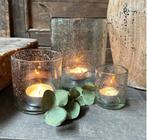 Windlicht stone by Mooss, Huis en Inrichting, Woonaccessoires | Kandelaars en Kaarsen, Overige materialen, Nieuw, Ophalen of Verzenden