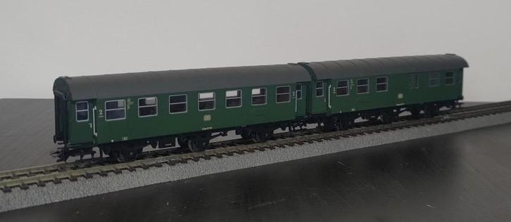 Marklin 00795-09 - duo van 3-assige Umbauwagens, Hobby en Vrije tijd, Modeltreinen | H0, Nieuw, Wagon, Wisselstroom, Märklin, Ophalen