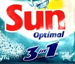 Sun Vaatwaspoeder Optimal 3 in 1 0,77kg 38 wasbeurten, Ophalen of Verzenden, Overige typen