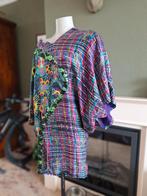 A Symmetrisch Custo jurk S 36 paars vlinder Gratis Verzenden, Kleding | Dames, Jurken, Custo, Verzenden, Paars, Zo goed als nieuw