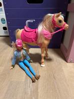 Barbie met paard, Ophalen of Verzenden, Zo goed als nieuw