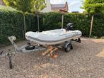 Zeer nette Walkerbay rib met 15 pk Mercury!! (EX TRAILER), Overige merken, Ophalen of Verzenden, Zo goed als nieuw, Benzine