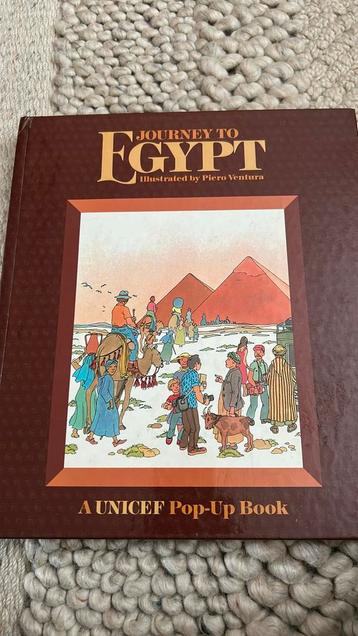 Journey to Egypt illustrated by Piero Venturi pop-up boek beschikbaar voor biedingen