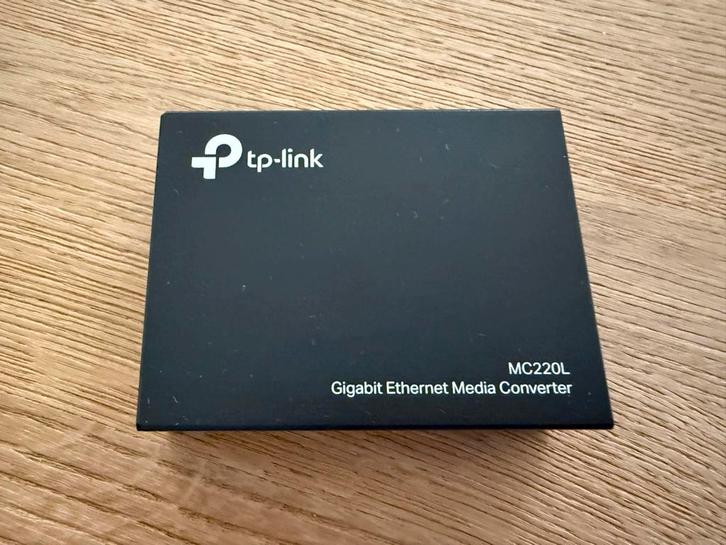 TP-Link MC220L Gigabit Media Converter, Audio, Tv en Foto, Converters, Zo goed als nieuw, Ophalen of Verzenden
