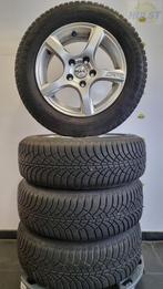Set lichtmetalen MAK velgen met Goodyear winterbanden, Ophalen, Gebruikt, 15 inch, -