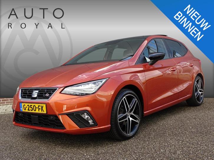 SEAT Ibiza 1.0 TSI FR Business Intense FR-UITVOERING | PANOR, Auto's, Seat, Bedrijf, Te koop, Ibiza, ABS, Achteruitrijcamera, Airbags