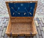Prachtige rieten picknickmand, Hobby en Vrije tijd, Picknickmanden, Ophalen of Verzenden, Zo goed als nieuw, Zonder inhoud