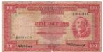 Mozambique, 100 Escudos, 1958, Postzegels en Munten, Bankbiljetten | Afrika, Los biljet, Ophalen of Verzenden, Overige landen