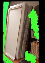 2 x matras 90 x 210 en 2 x lattenbodem 90 x 205 cm, Ophalen, Gebruikt, 90 cm, 210 cm