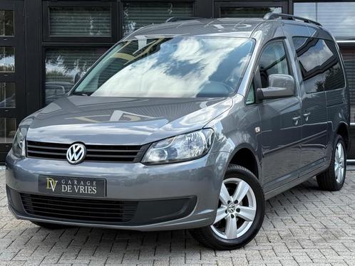 Volkswagen Caddy Maxi 1.2 TSI Highline 7p Navi Leder Cruise, Auto's, Volkswagen, Bedrijf, Te koop, Caddy Maxi, ABS, Airbags, Airconditioning