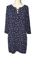 VANILIA jurkje, MADONNA jurk, flower dot, blauw, Mt. 38, Kleding | Dames, Jurken, Blauw, Maat 38/40 (M), Zo goed als nieuw, Vanilia