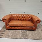 Vintage design bank ( bankje ) chesterfield style., Ophalen, Gebruikt, 75 tot 100 cm