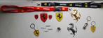 Ferrari verzameling, sleutelhanger embleem manchetknopen, Verzamelen, Automerken, Motoren en Formule 1, Nieuw, Ophalen of Verzenden