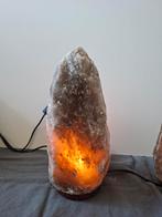 Nieuw! Zwarte zoutsteen lamp Inclusief verlichting, Ophalen of Verzenden