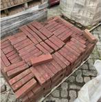 (geb15) 5m² gebakken waalformaat rood, 6cm dik, Tuin en Terras, Tegels en Klinkers, Ophalen, Keramiek, Klinkers, Nieuw