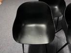 Zwarte Kuipstoelen - Set van 5, Ophalen of Verzenden, Gebruikt