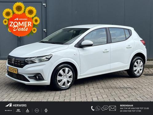 Dacia Sandero 1.0 TCe 90 Comfort Automaat / Navigatie via Ap, Auto's, Dacia, Bedrijf, Te koop, Sandero, ABS, Airbags, Airconditioning