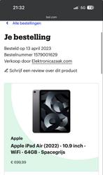 iPad Air 5 (2022) - Perfecte staat!, Ophalen, Apple iPad Air, 11 inch, Zo goed als nieuw