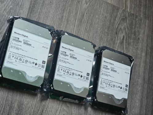 3x 10TB Western Digital Ultrastar harde schijven!, Computers en Software, Harde schijven, Gebruikt, Server, Intern, HDD, SATA