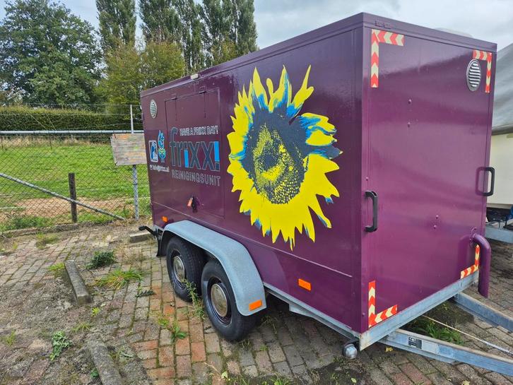 Hogedrukunit op aanhanger - Mobiele Reiniging, Doe-het-zelf en Verbouw, Reinigingsmachines, Zo goed als nieuw, Overige typen, Ophalen