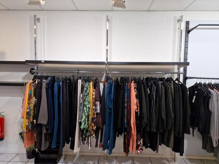 Kledingrekken Chroom/Staal - Wandmontage, Kleding | Dames, Kledingrekken, Ophalen of Verzenden