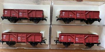 Vier keer zandkiepwagen Fleischmann 5502 beschikbaar voor biedingen
